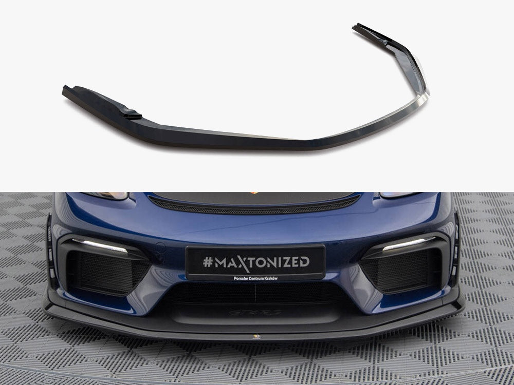 Front Splitter compatible with Porsche 718 Cayman GT4 RS 982c