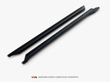 Side Skirts Diffusers compatible with Porsche 718 Cayman GT4 RS 982c