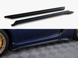 Side Skirts Diffusers compatible with Porsche 718 Cayman GT4 RS 982c