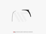 Prepreg Front Bumper Carbon Canards compatible with Mercedes-AMG GT 63 / 55 / 63 S E Performance C192