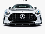 Prepreg Front Bumper Carbon Canards compatible with Mercedes-AMG GT 63 / 55 / 63 S E Performance C192