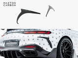 Prepreg Rear Bumper Carbon Canards compatible with Mercedes-AMG GT 63 / 55 / 63 S E Performance C192
