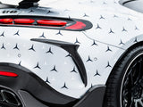 Prepreg Rear Bumper Carbon Canards compatible with Mercedes-AMG GT 63 / 55 / 63 S E Performance C192