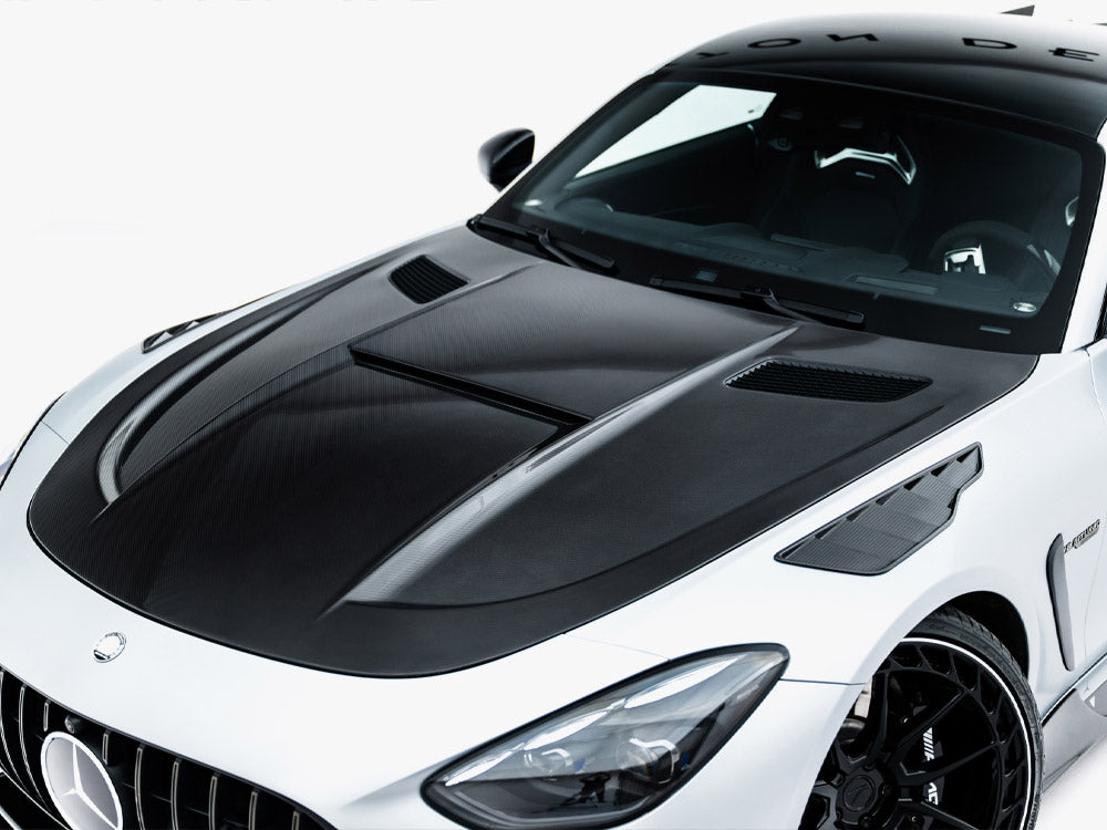 Prepreg Carbon Fiber Hood compatible with Mercedes-AMG GT 63 / 55 / 63 S E Performance C192