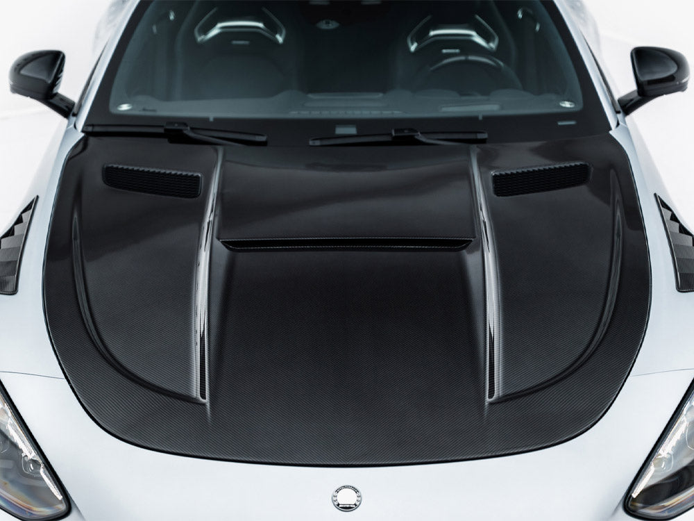 Prepreg Carbon Fiber Hood compatible with Mercedes-AMG GT 63 / 55 / 63 S E Performance C192