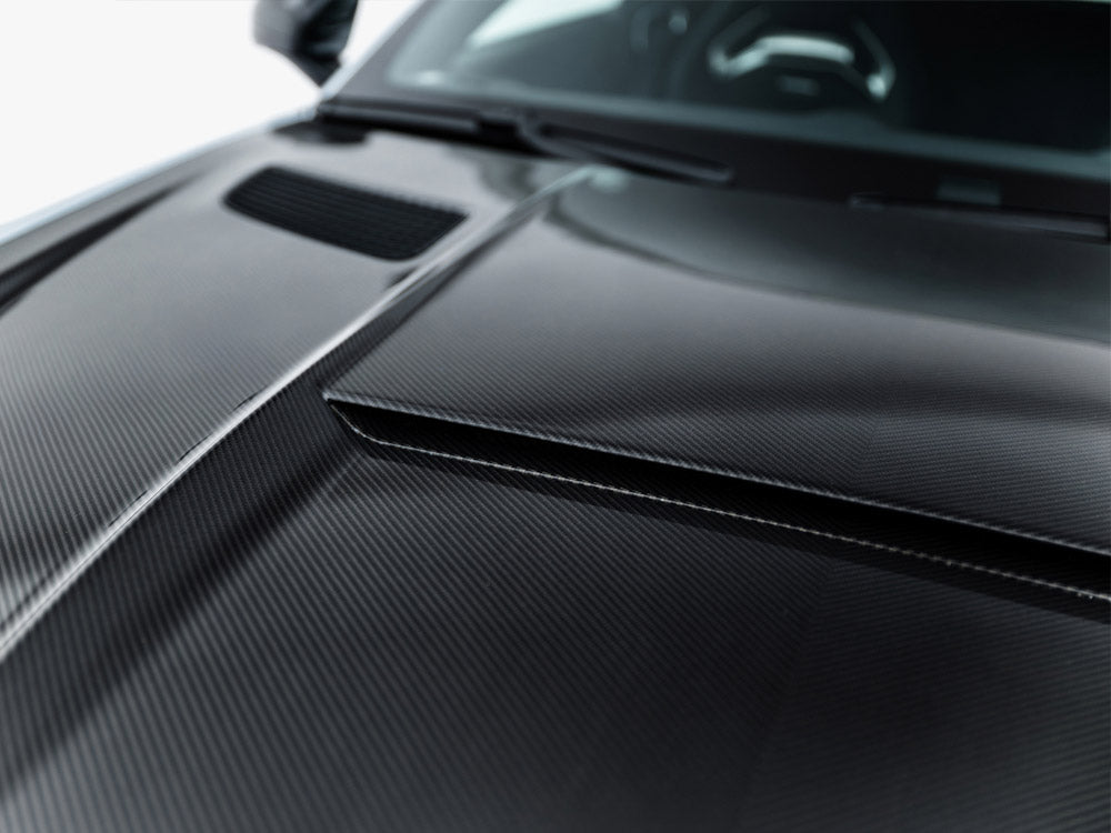 Prepreg Carbon Fiber Hood compatible with Mercedes-AMG GT 63 / 55 / 63 S E Performance C192