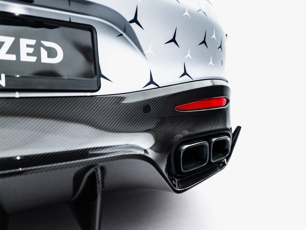 Prepreg Carbon Fiber Rear Diffuser compatible with Mercedes-AMG GT 63 / 55 / 63 S E Performance C192