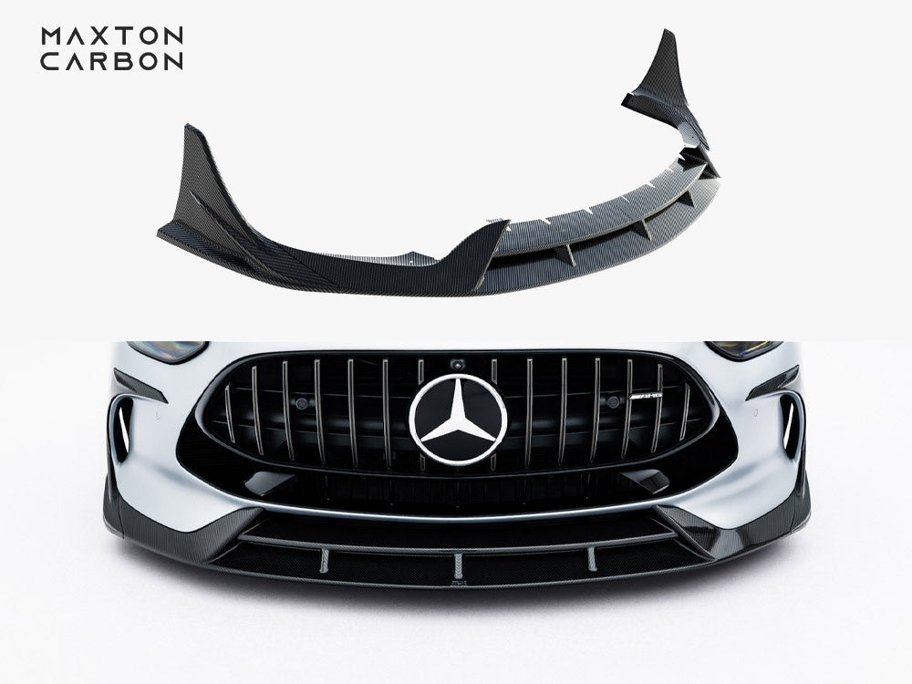 Prepreg Carbon Fiber Front Splitter compatible with Mercedes-AMG GT 63 / 55 / 63 S E Performance C192