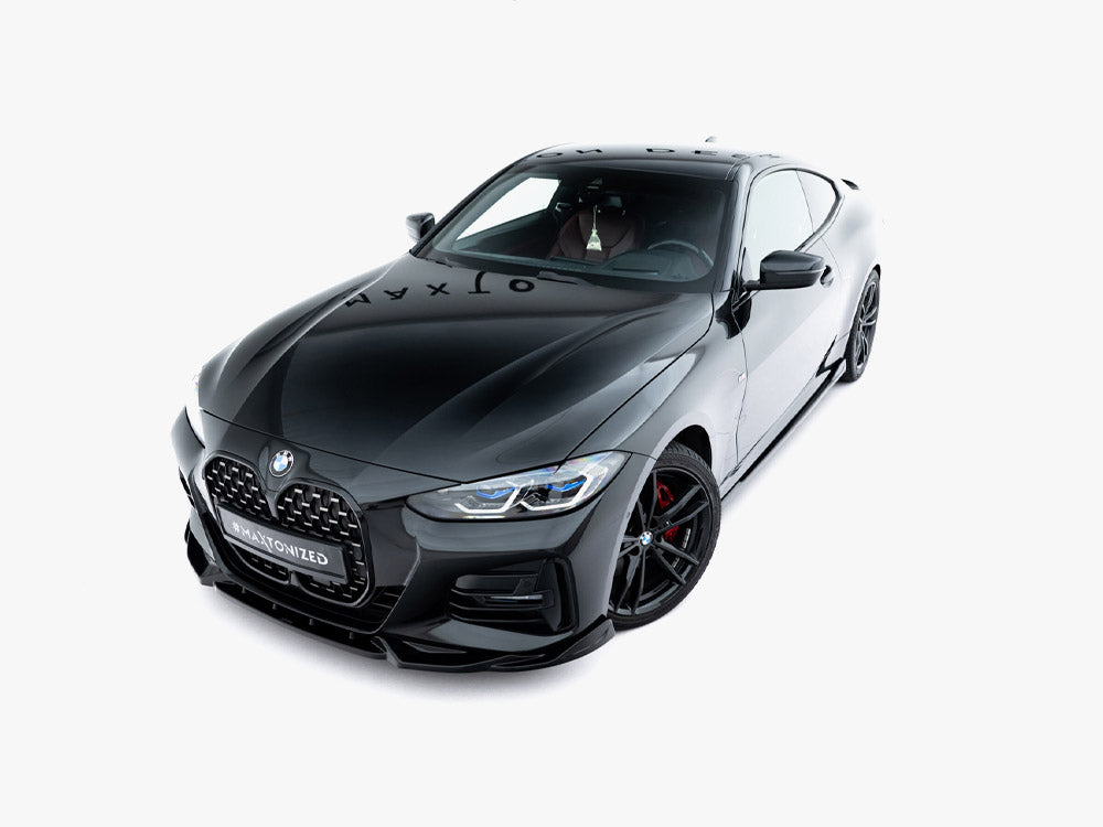 Front Splitter V.2 compatible with BMW 4 M-Pack / M440i G22 / G23 / G22 Facelift / G23 Facelift