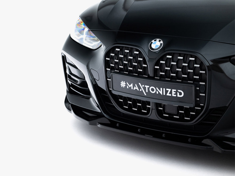 Front Splitter V.2 compatible with BMW 4 M-Pack / M440i G22 / G23 / G22 Facelift / G23 Facelift