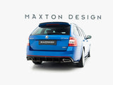 Rear Valance V.2 compatible with Skoda Octavia RS Mk3 / Mk3 FL Hatchback / Estate (Petrol)
