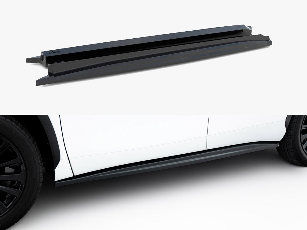 Side Skirts Diffusers compatible with Toyota Highlander Mk4