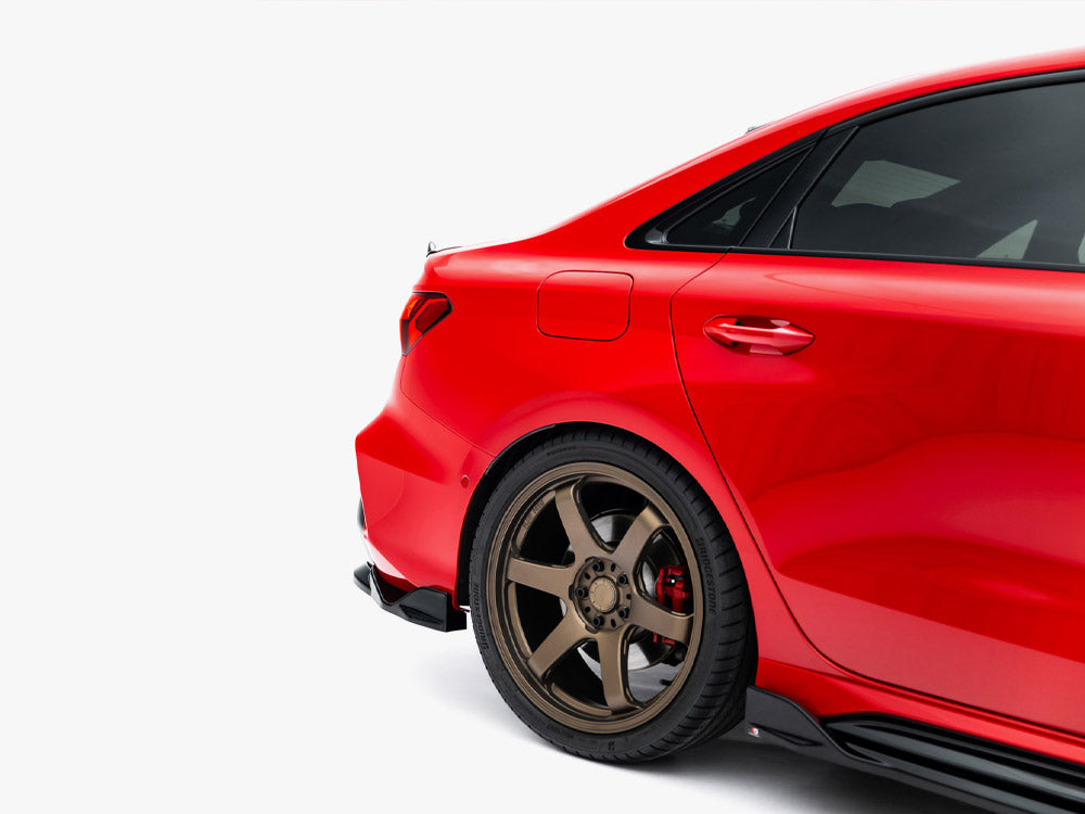 Rear Splitter (Vertical Bars) V.2 compatible with Audi RS 3 Sedan 8Y Facelift