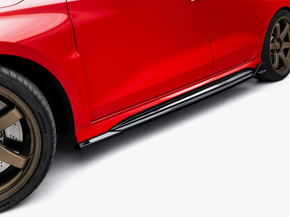 Side Skirts Diffusers V.2 compatible with Audi RS 3 Sedan 8Y / 8Y Facelift