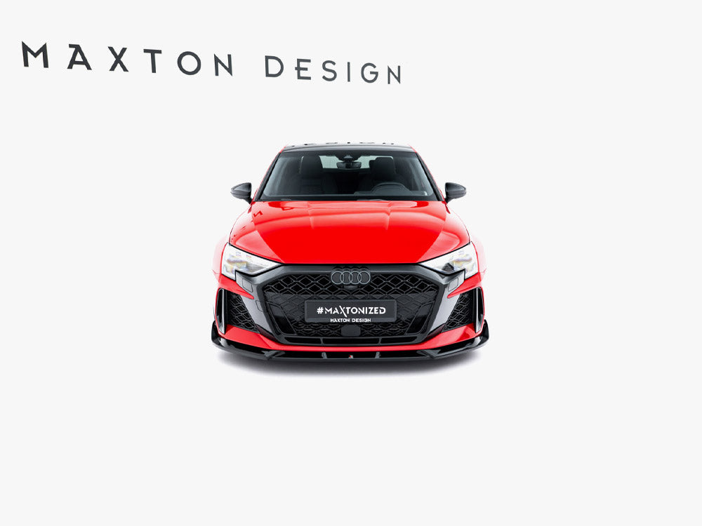 Front Splitter V.3 compatible with Audi RS 3 Sedan 8Y Facelift