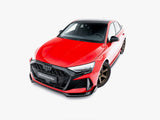 Front Splitter V.2 compatible with Audi RS 3 Sedan 8Y Facelift