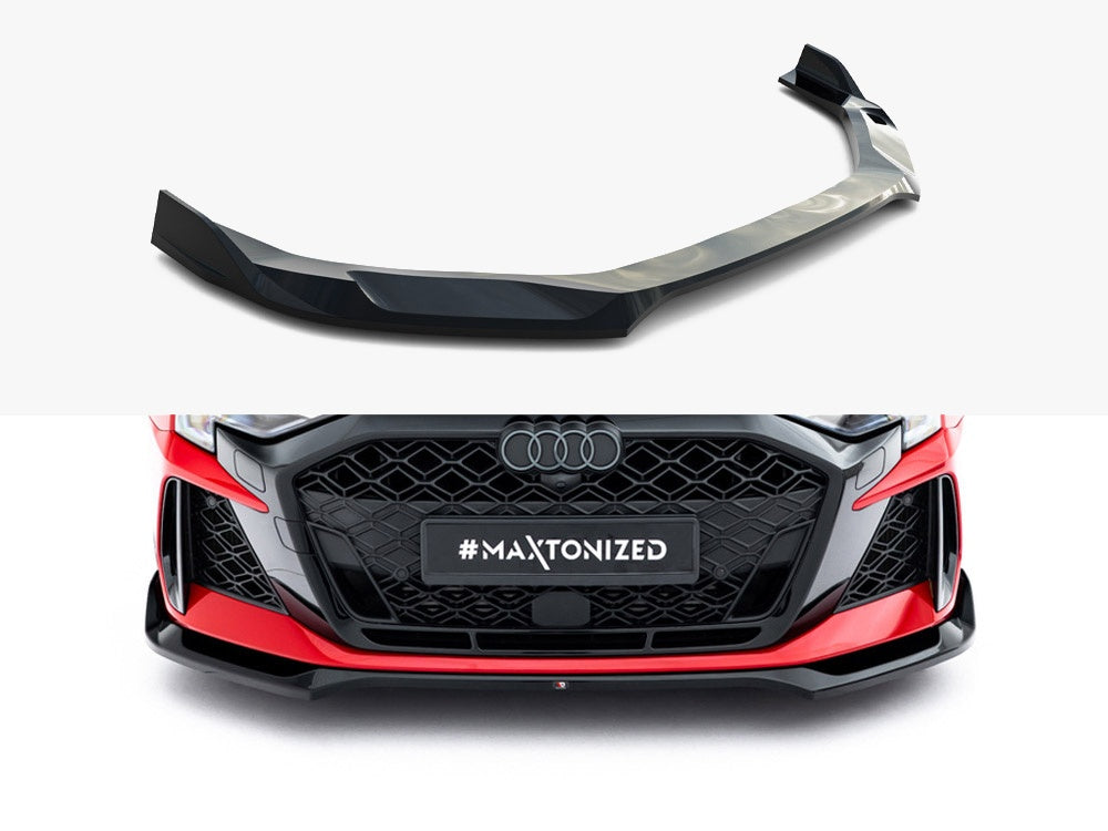 Front Splitter V.2 compatible with Audi RS 3 Sedan 8Y Facelift