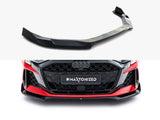 Front Splitter V.2 compatible with Audi RS 3 Sedan 8Y Facelift