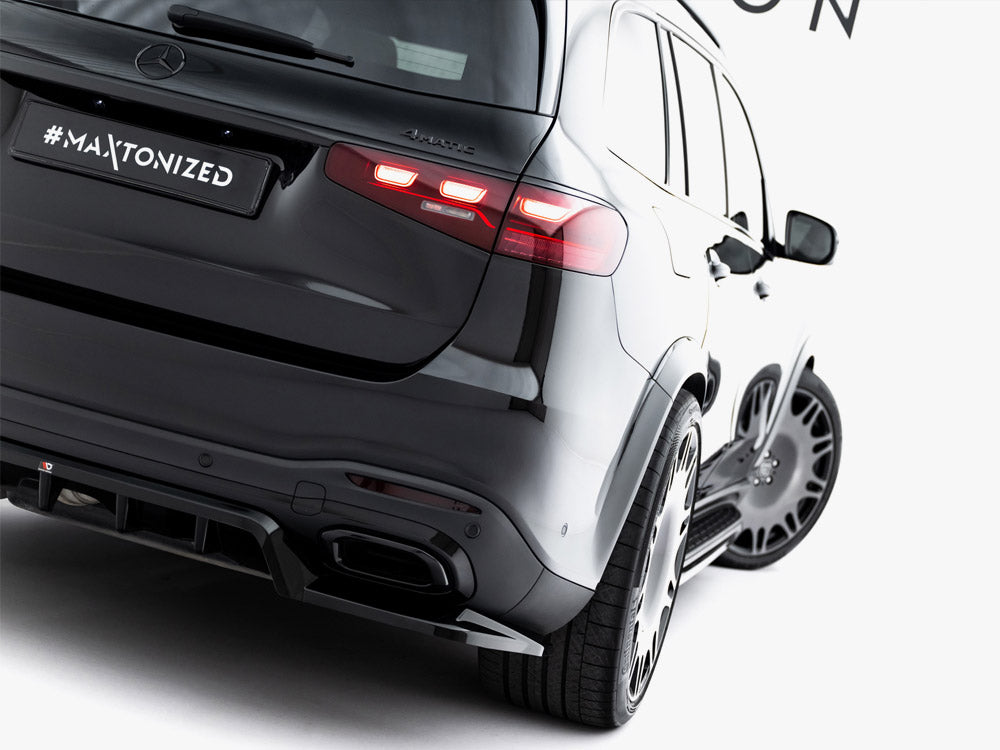Rear Splitter (Vertical Bars) compatible with Mercedes-Benz GLS AMG Line X167 Facelift