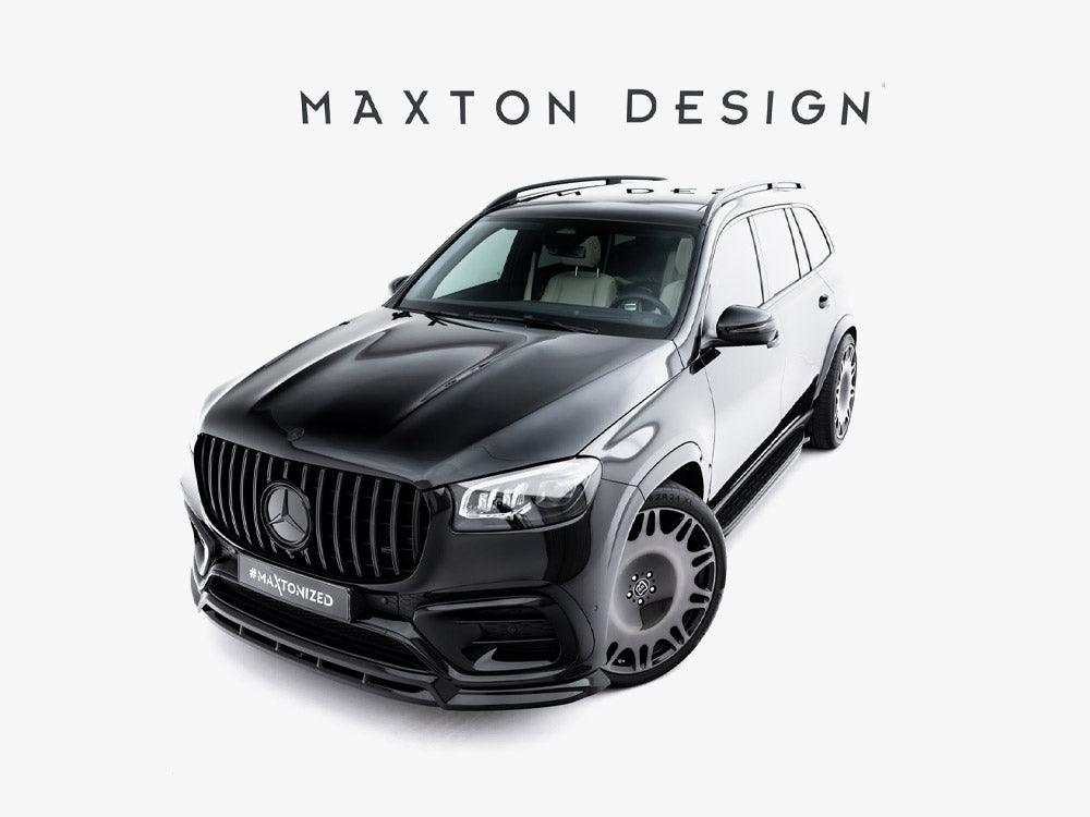 Front Splitter compatible with Mercedes-Benz GLS AMG Line X167 Facelift