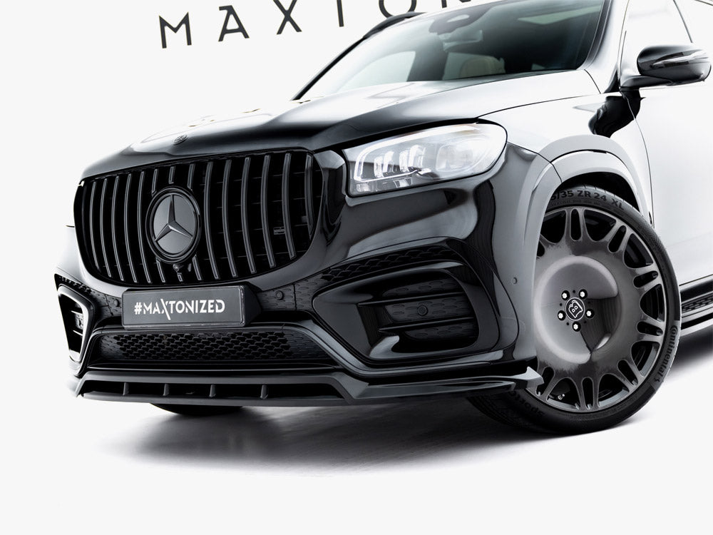 Front Splitter compatible with Mercedes-Benz GLS AMG Line X167 Facelift