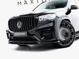Front Splitter compatible with Mercedes-Benz GLS AMG Line X167 Facelift