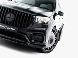Front Splitter compatible with Mercedes-Benz GLS AMG Line X167 Facelift