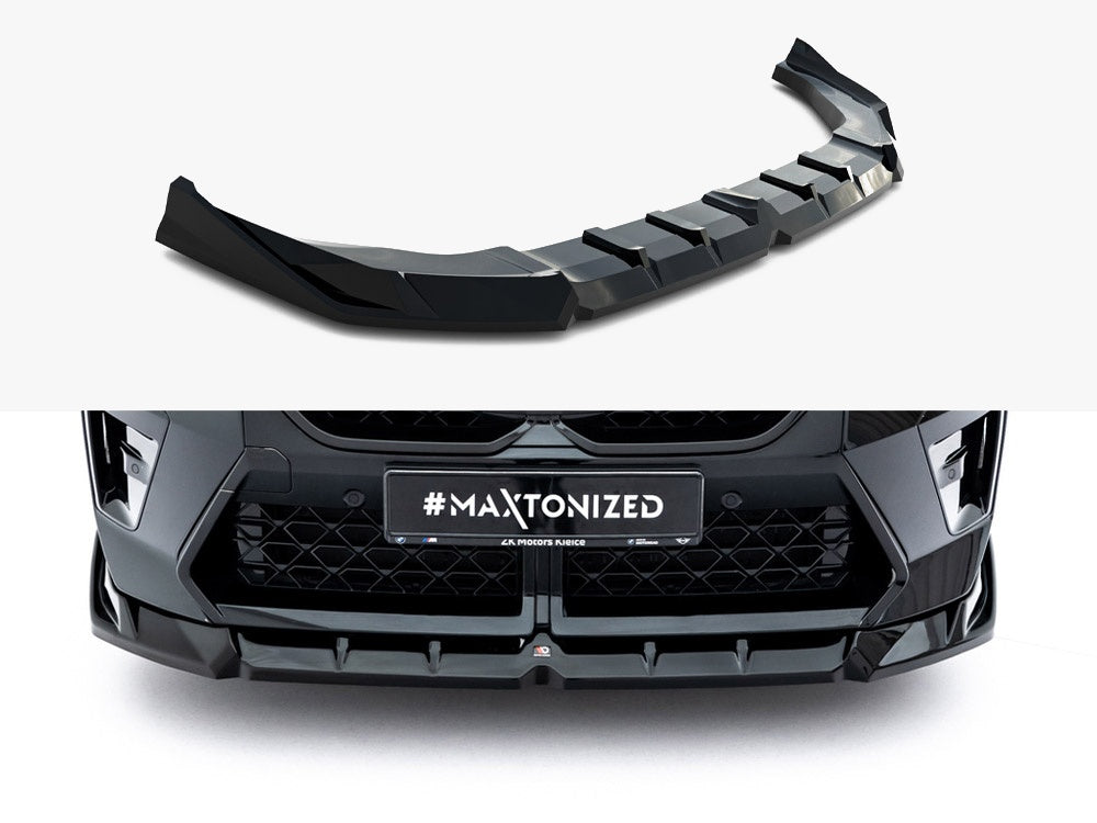 Front Splitter compatible with BMW X2 M-Pack / iX2 U10