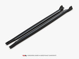 Side Skirts Diffusers V.2 compatible with BMW X5 M-Pack F15