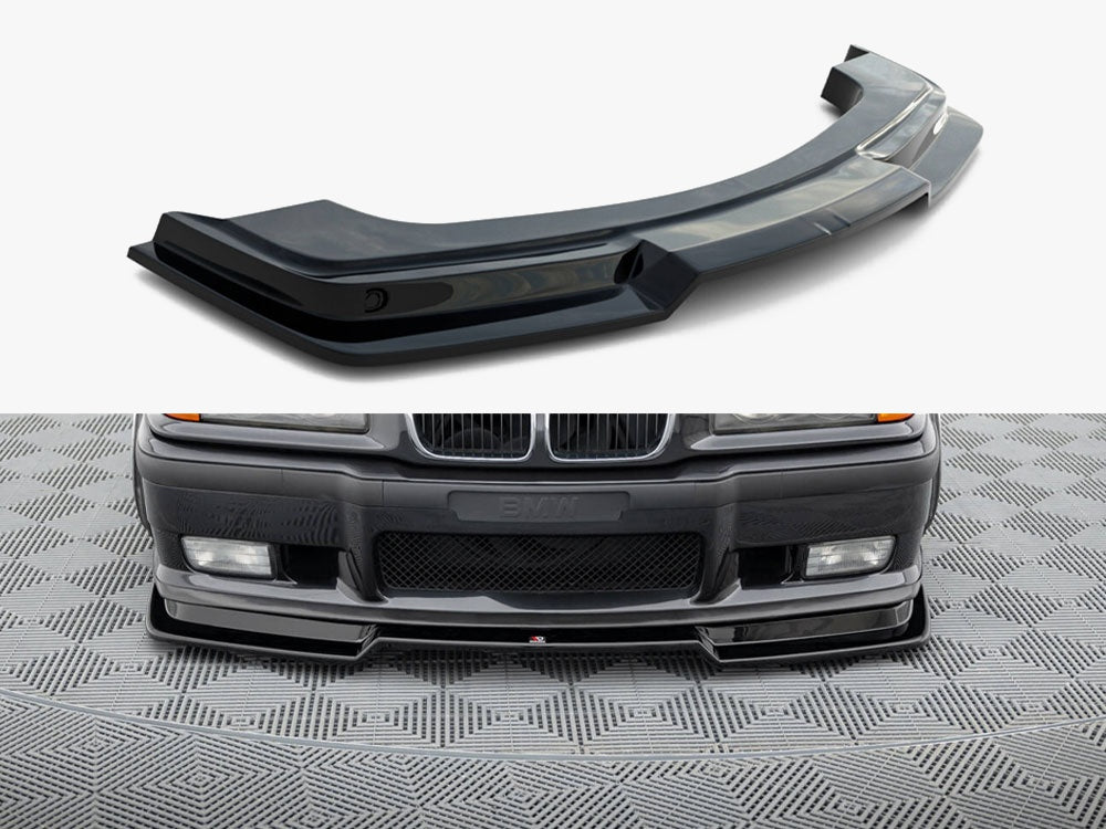 Front Splitter V.2 compatible with BMW M3 / 3 M-Pack Coupe / Cabrio E36