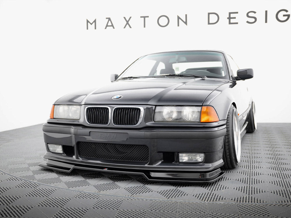 Front Splitter V.2 compatible with BMW M3 / 3 M-Pack Coupe / Cabrio E36