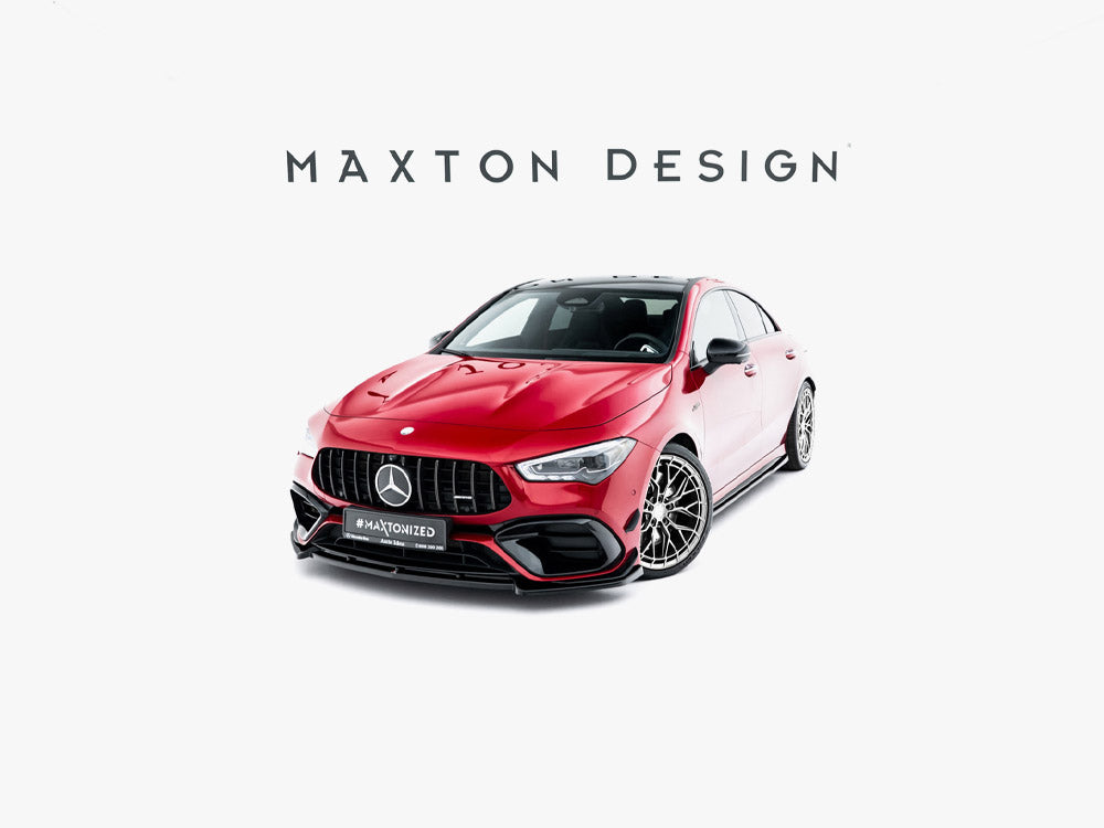 Front Splitter V.2 compatible with Mercedes-AMG CLA 45 Aero C118 Facelift