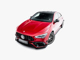 Front Splitter V.1 compatible with Mercedes-AMG CLA 45 Aero C118 Facelift
