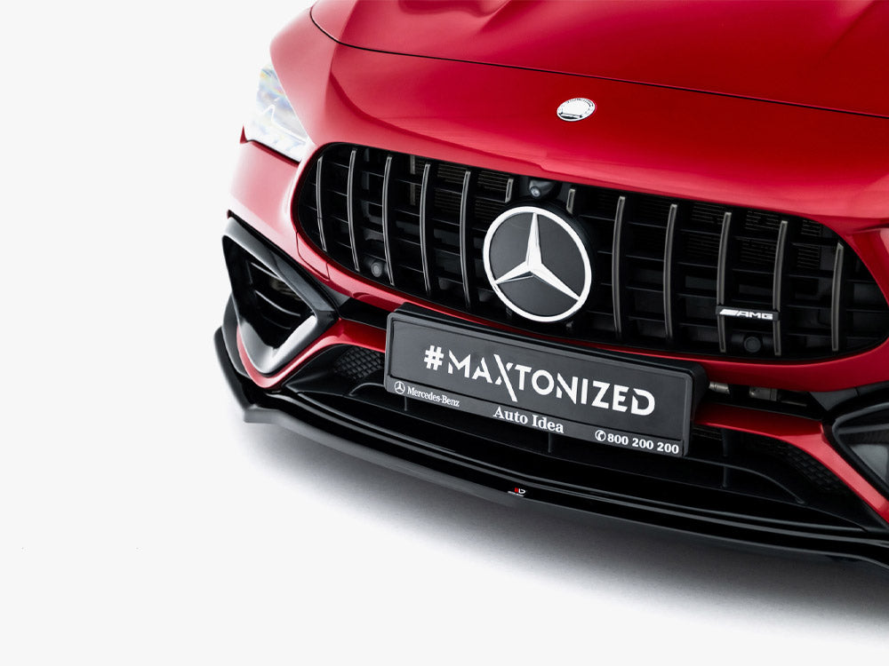 Front Splitter V.1 compatible with Mercedes-AMG CLA 45 Aero C118 Facelift