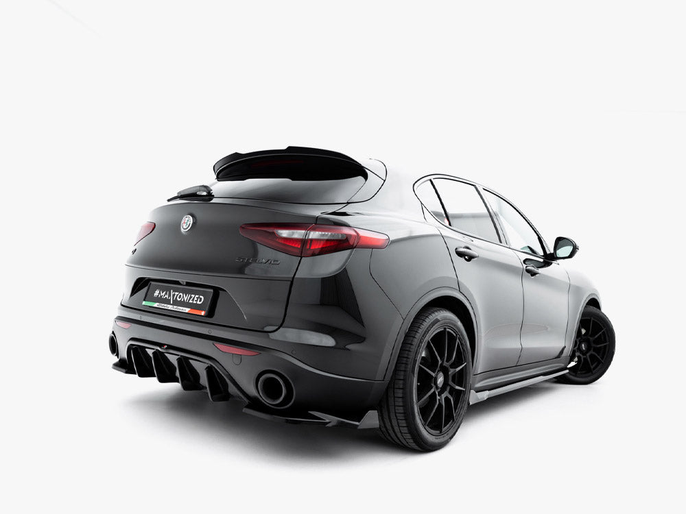 Rear Side Splitters V.2 compatible with Alfa Romeo Stelvio Mk1
