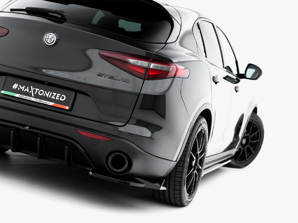 Rear Side Splitters V.2 compatible with Alfa Romeo Stelvio Mk1