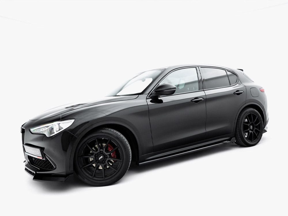 Side Skirt Diffusers V.2 compatible with Alfa Romeo Stelvio Mk1