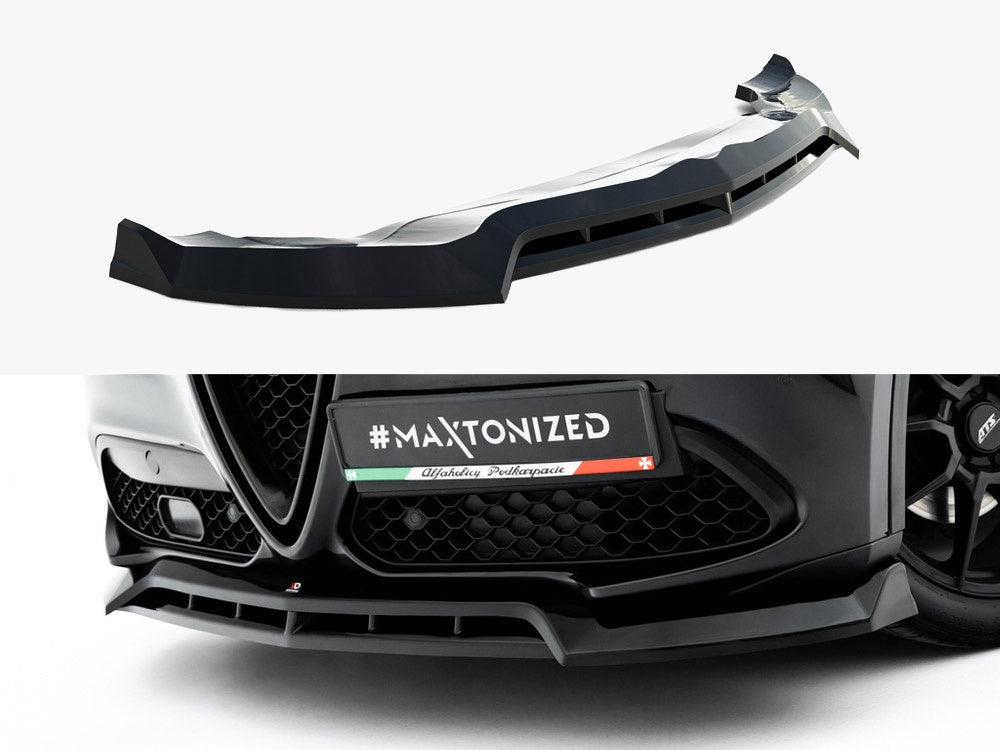 Front Splitter V.3 compatible with Alfa Romeo Stelvio Mk1