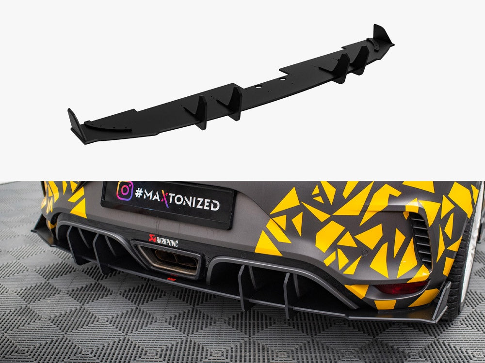 Street PRO Rear Diffuser compatible with Renault Megane RS Mk4