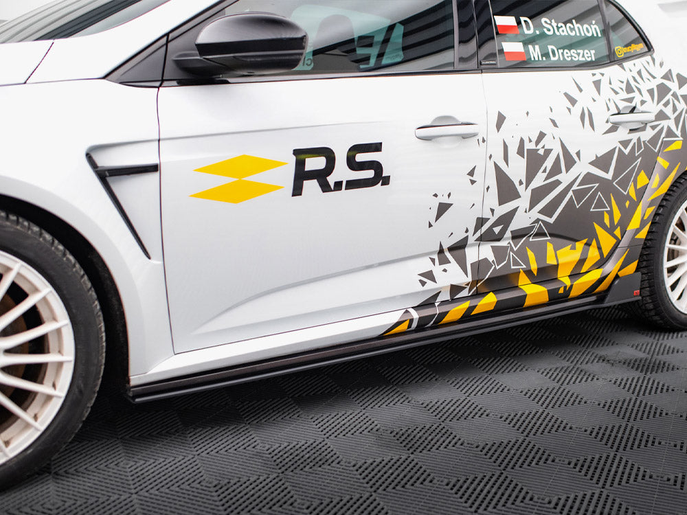 Street PRO Side Skirts Diffusers compatible with Renault Megane RS Mk4