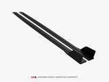 Street PRO Side Skirts Diffusers compatible with Renault Megane RS Mk4