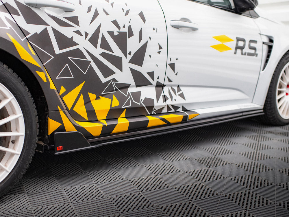 Street PRO Side Skirts Diffusers compatible with Renault Megane RS Mk4