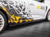 Street PRO Side Skirts Diffusers compatible with Renault Megane RS Mk4