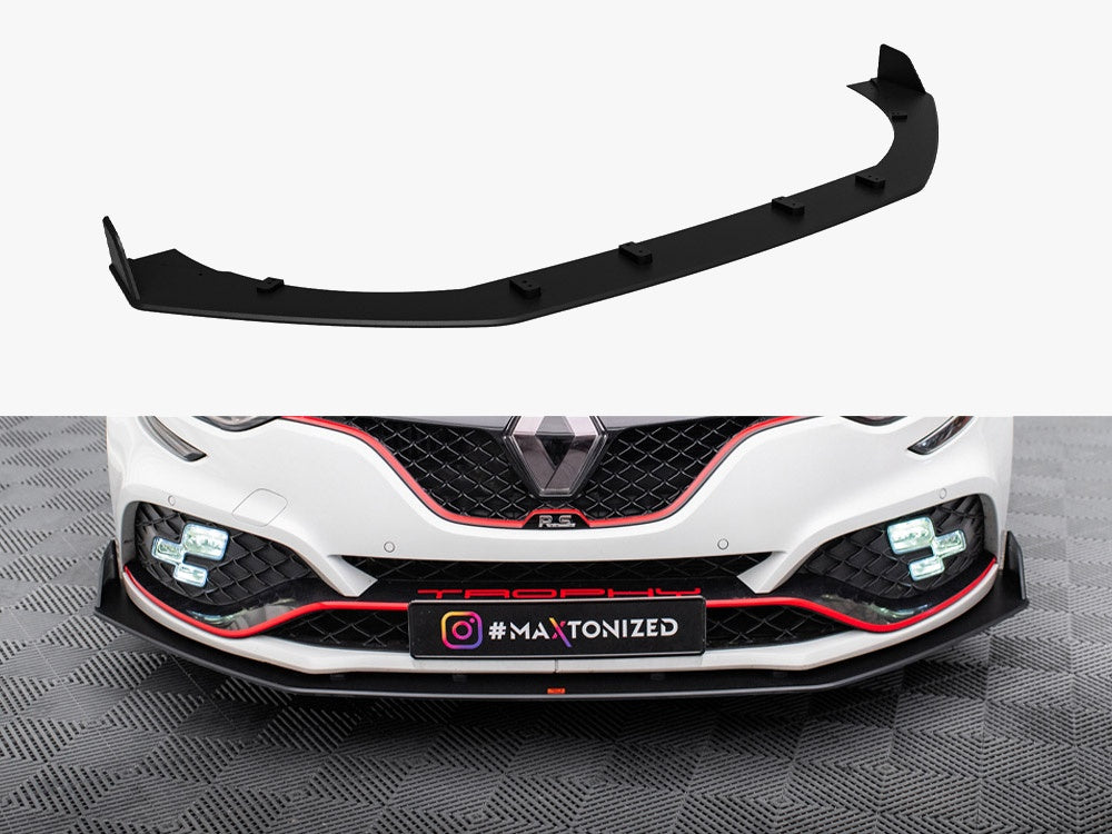 Street PRO Front Splitter compatible with Renault Megane RS Mk4