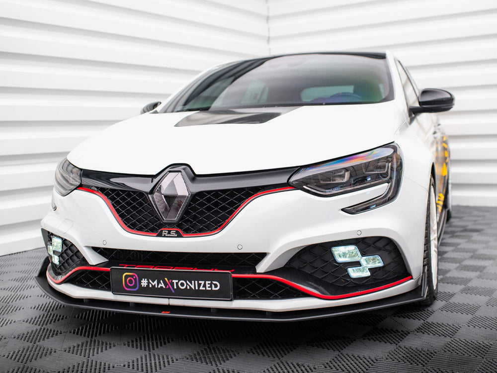 Street PRO Front Splitter compatible with Renault Megane RS Mk4