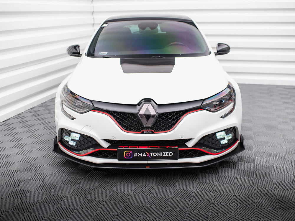 Street PRO Front Splitter compatible with Renault Megane RS Mk4