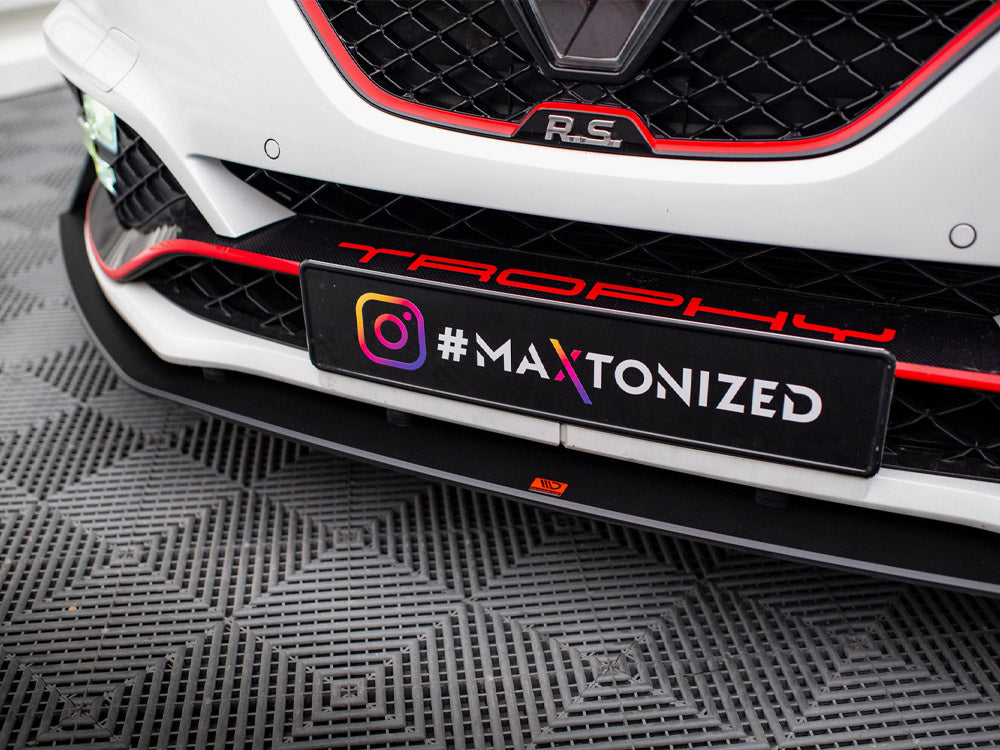 Street PRO Front Splitter compatible with Renault Megane RS Mk4