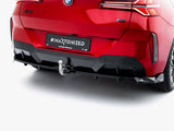 Rear Splitter (Vertical Bars) compatible with BMW X3 M-Pack G45