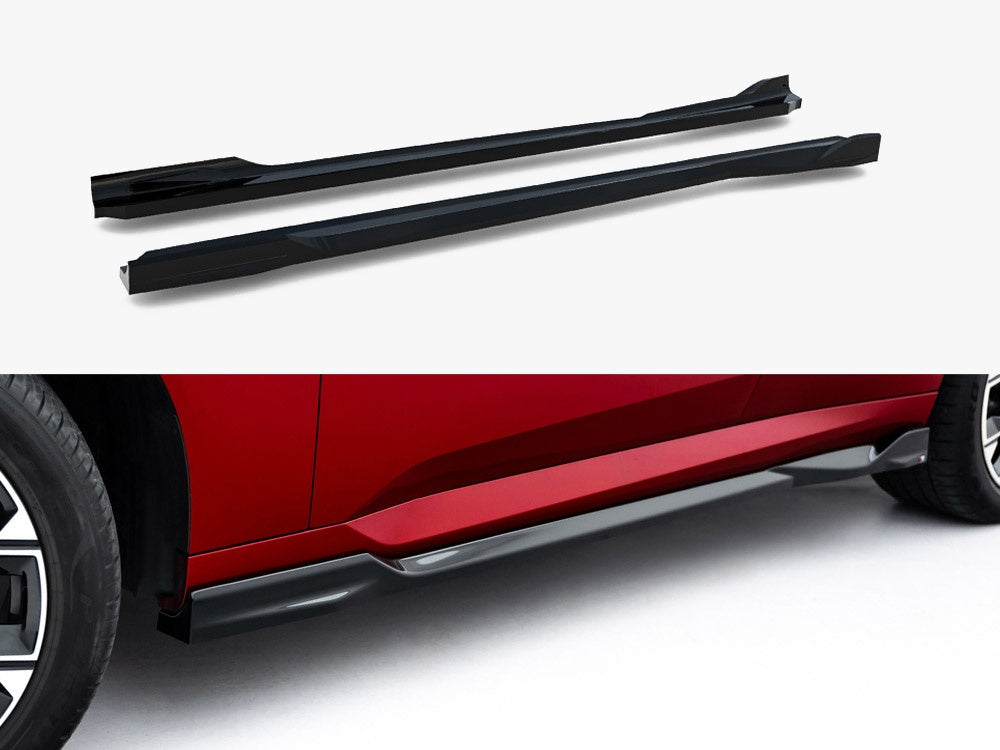 Side Skirts Diffusers compatible with BMW X3 M-Pack G45