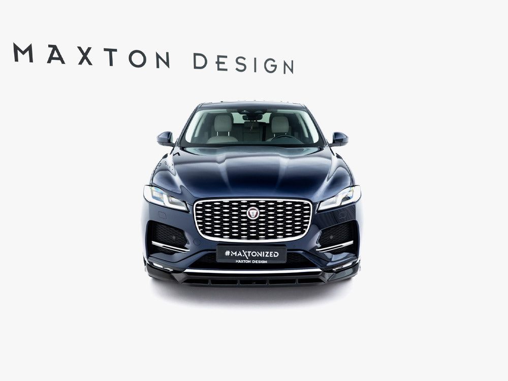 Front Splitter compatible with Jaguar F-Pace R-Sport Mk1 Facelift